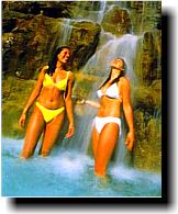 water fall at shimba hills